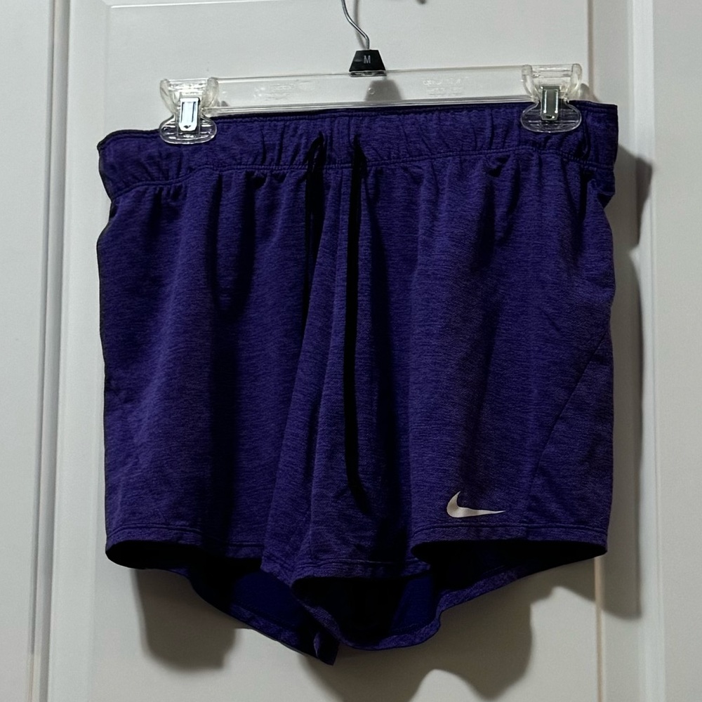 Nike Women's Dri-Fit Purple Shorts
